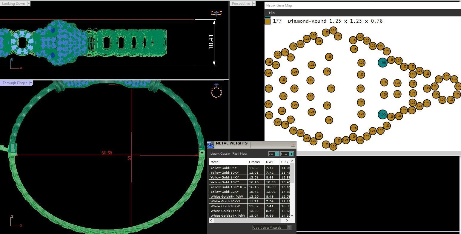 lifestyle bracelet Cuban   3D print model_3