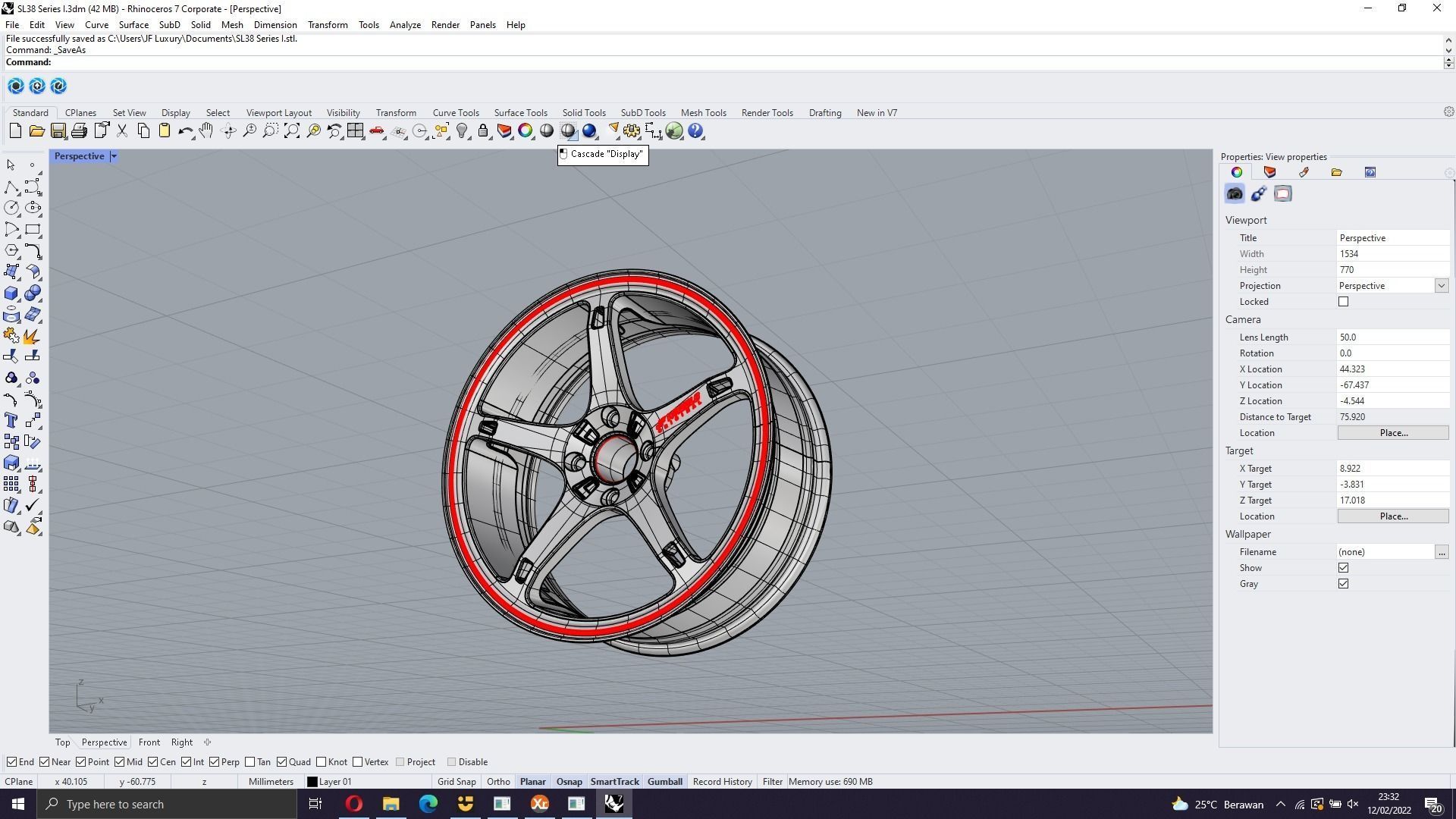 Lenso Project D 3D model_13