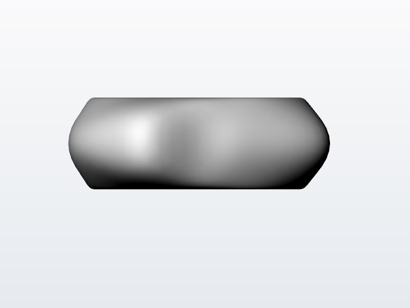 1 to 13 US sizes Modern Organic ring stl verified 3D print model_3