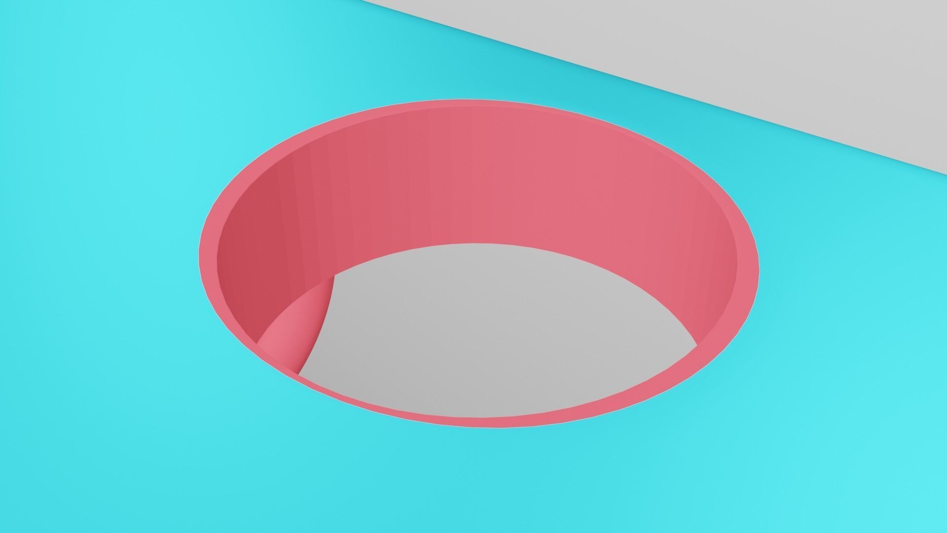 Gaming Desk  3D model_4