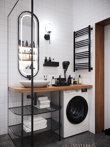 Toilet Black and White 3D Scenes 3D model