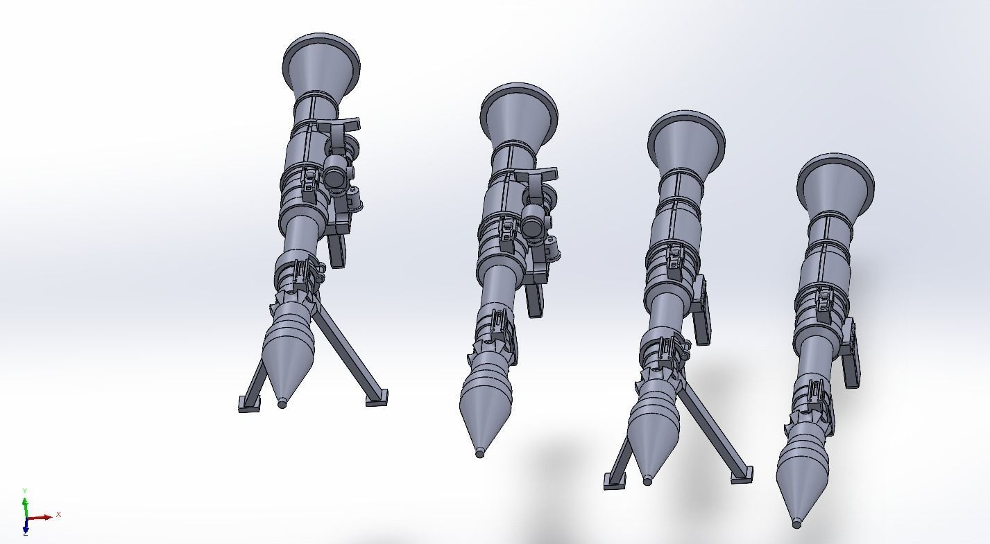 RPG-7 Light pack 3D print model_5