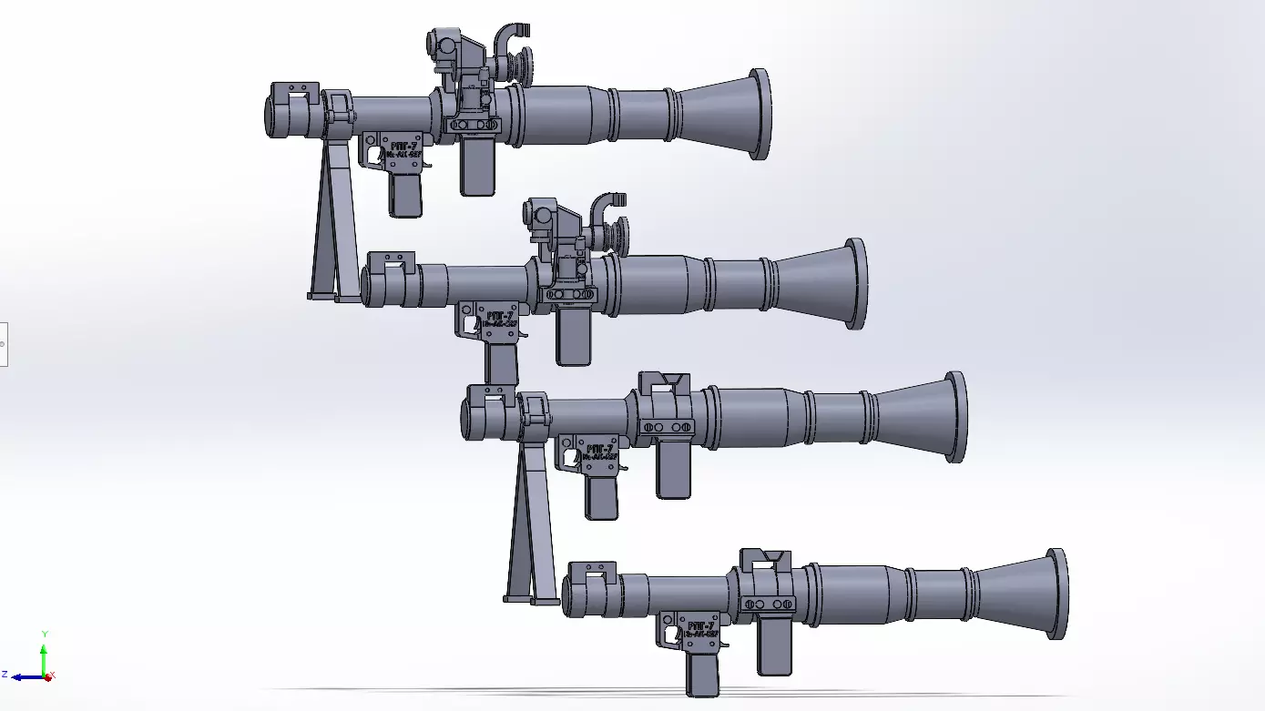 RPG-7 Light pack 3D print model_0