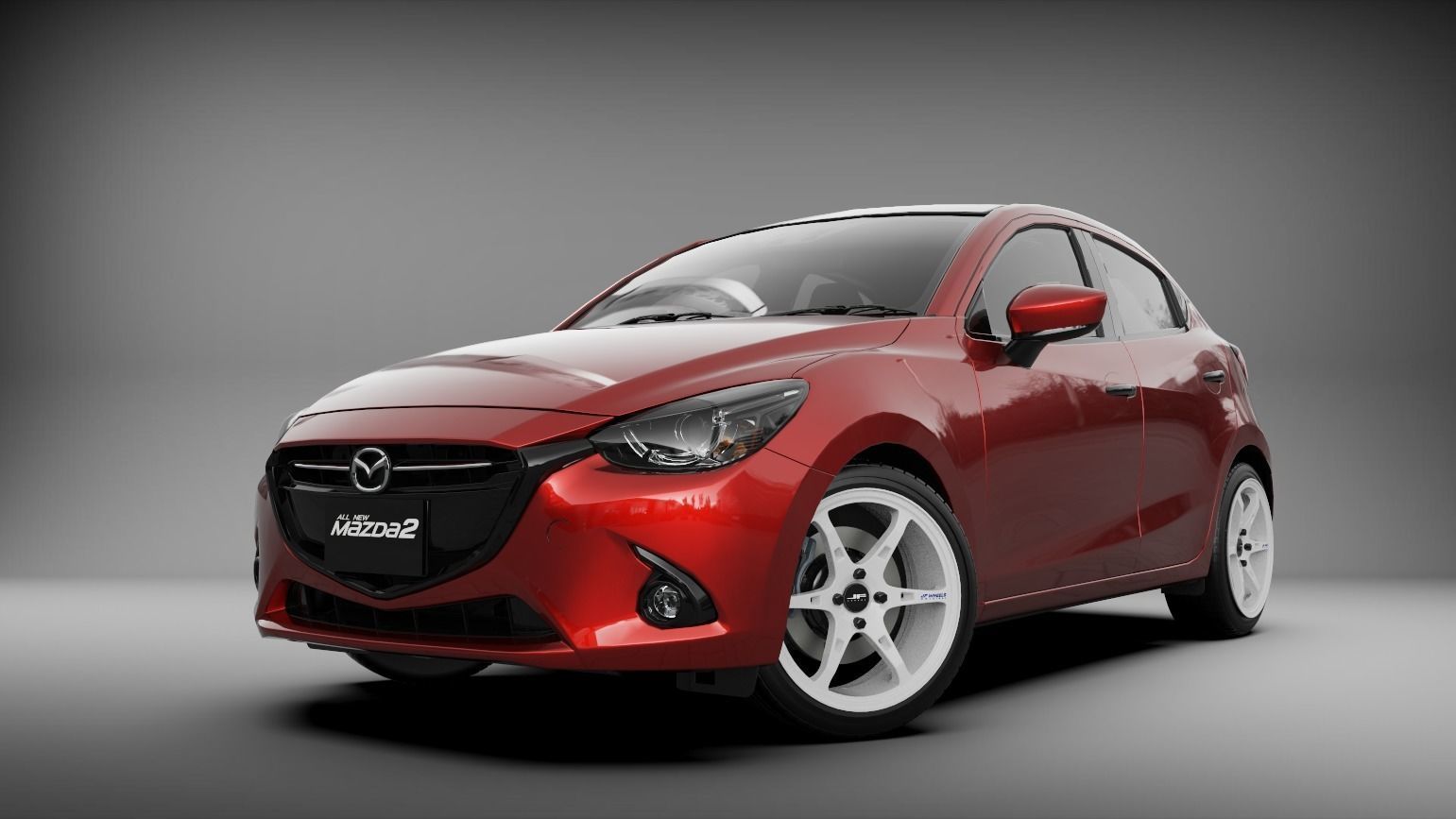 Lenso Project D 6 Spokes 3D model_1