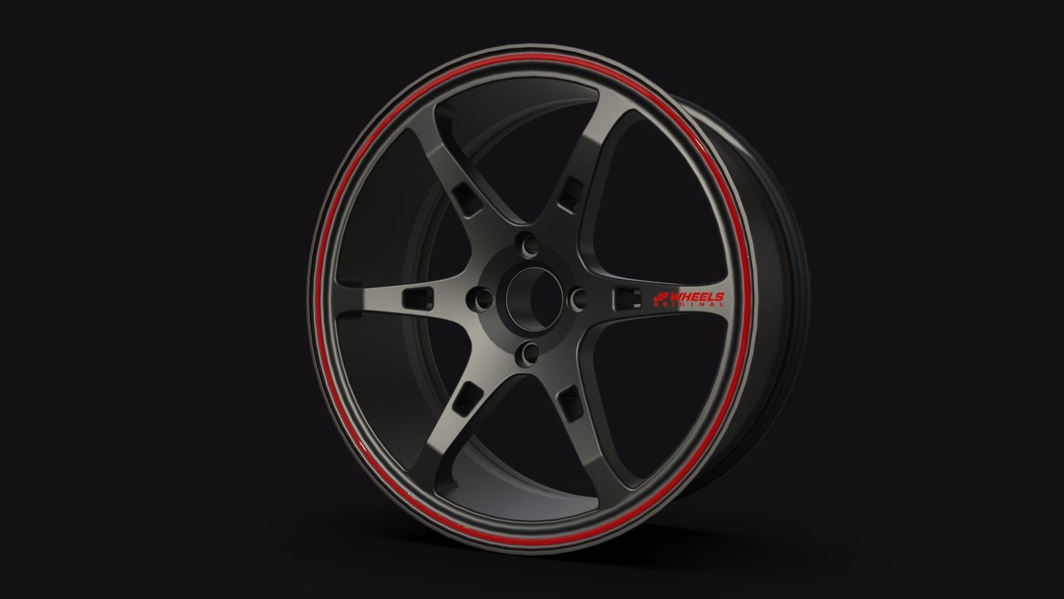 Lenso Project D 6 Spokes 3D model_7
