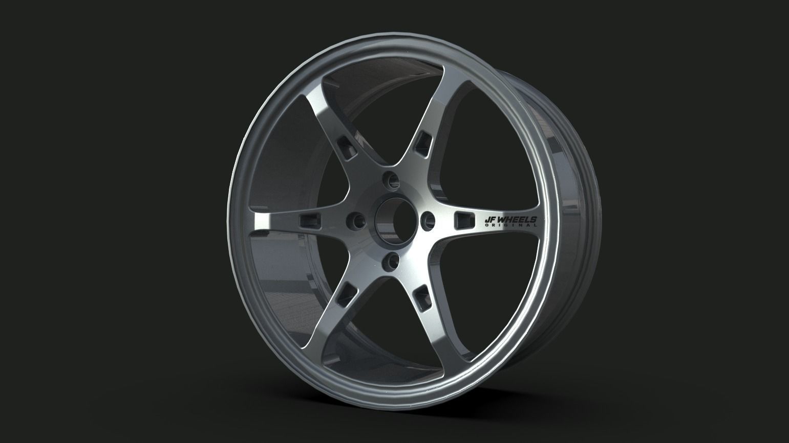 Lenso Project D 6 Spokes 3D model_10