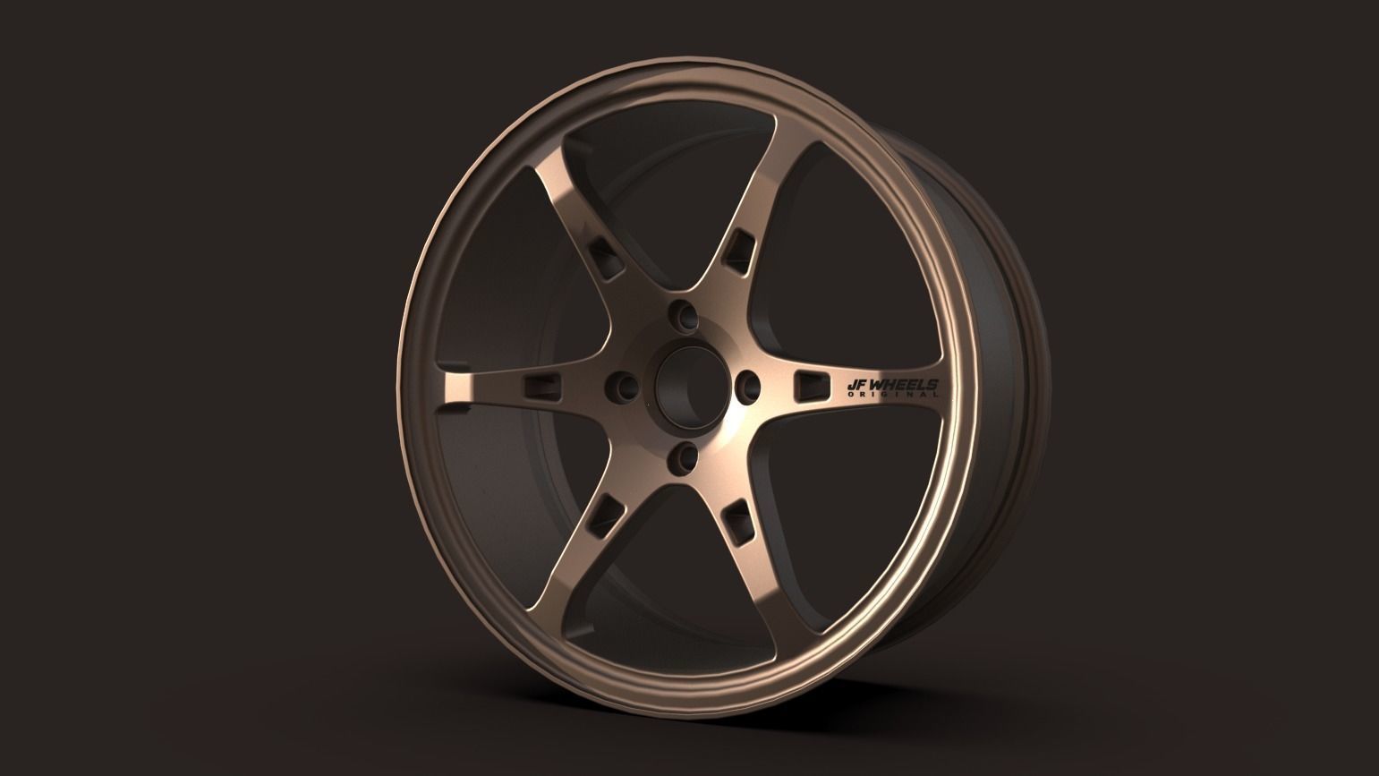 Lenso Project D 6 Spokes 3D model_9