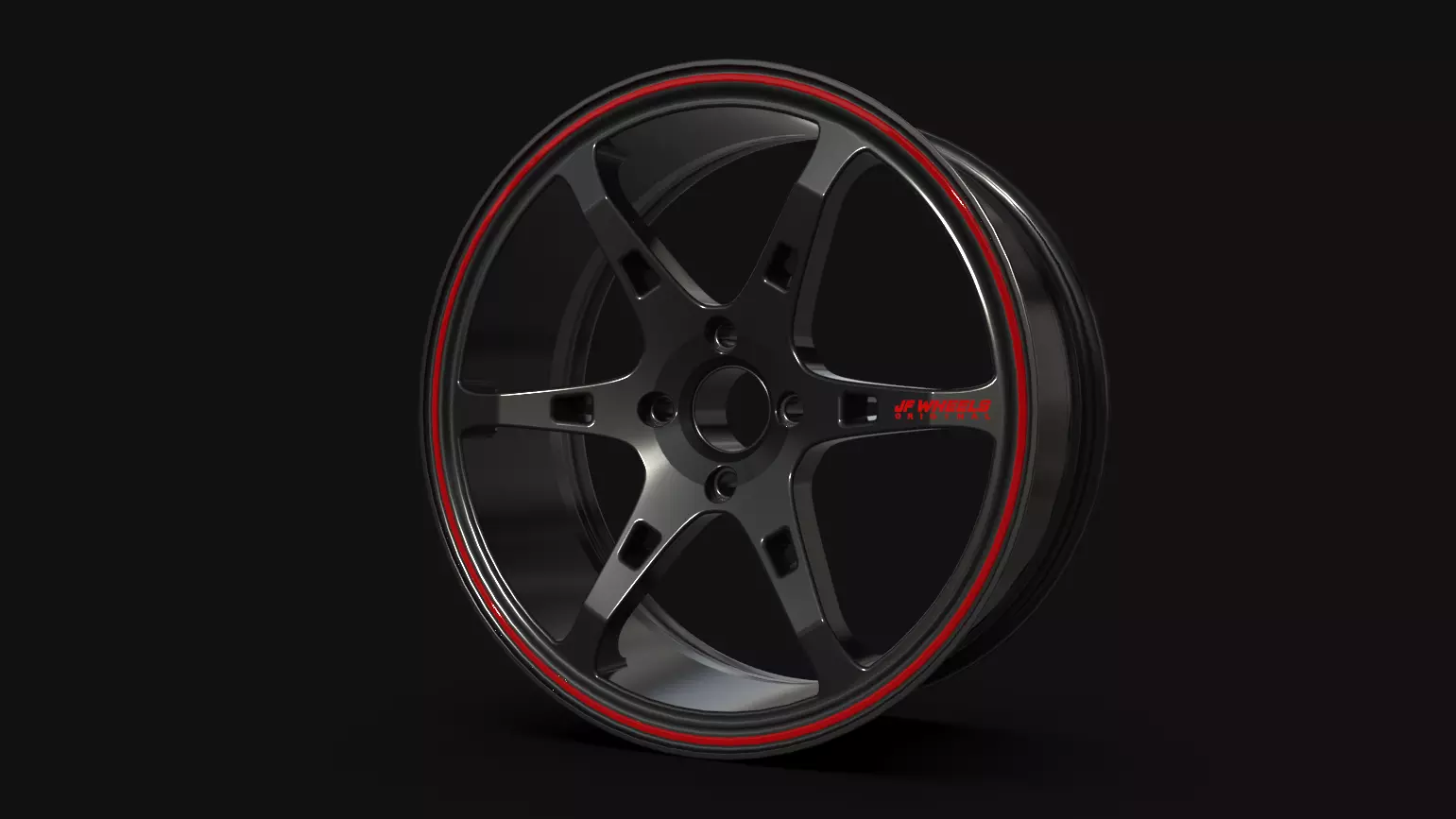 Lenso Project D 6 Spokes 3D model_0