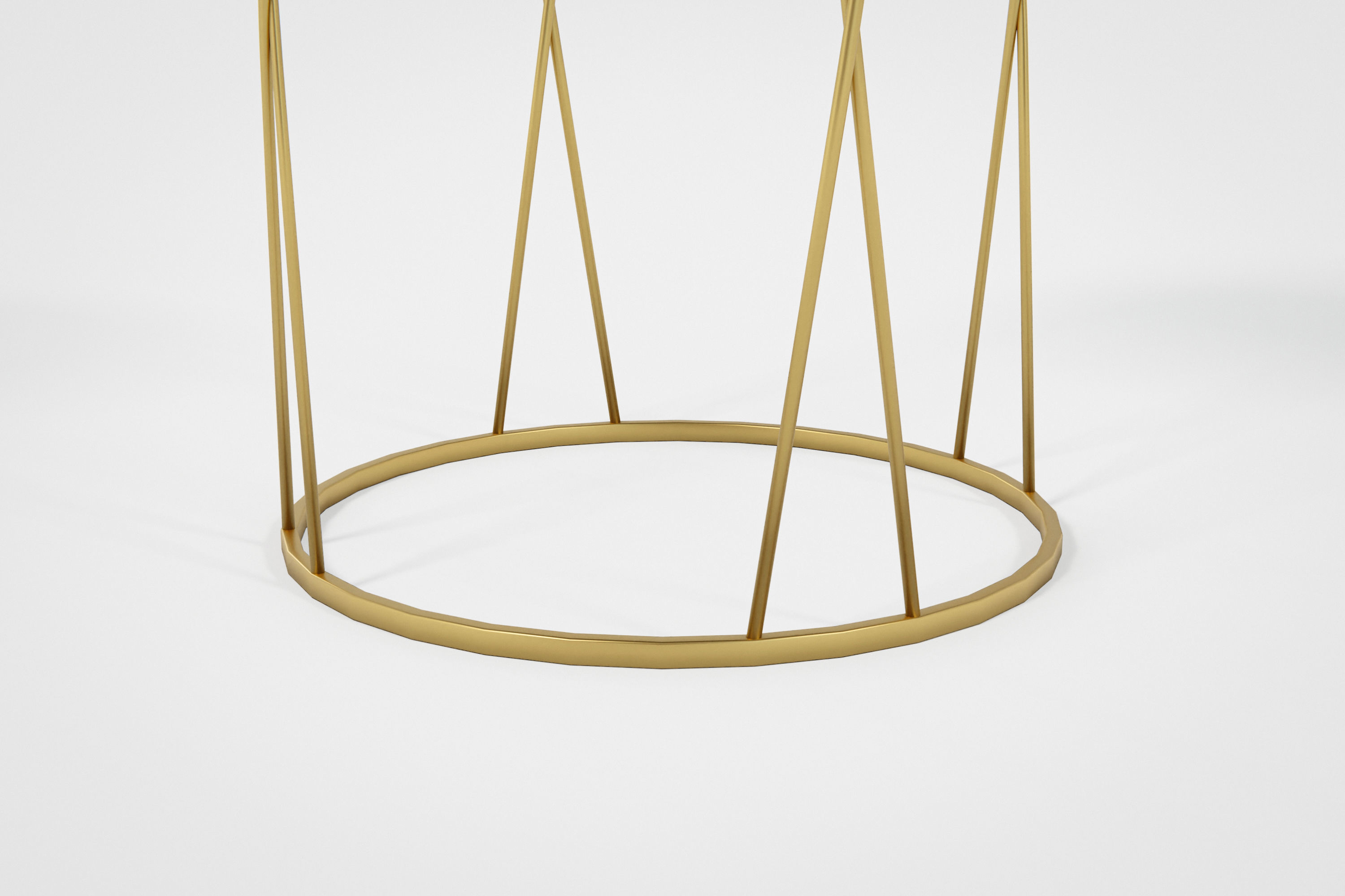 Small Table Low-poly 3D model_8