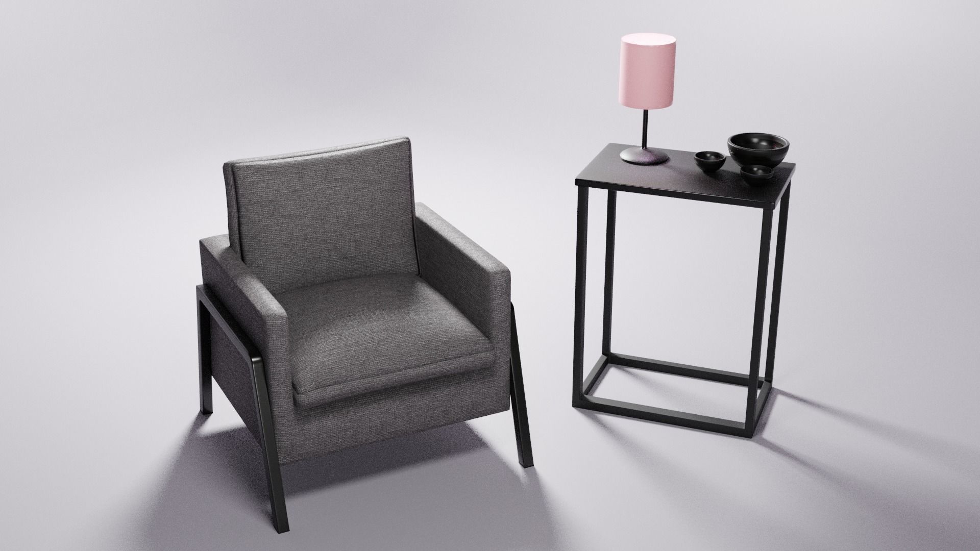 KIT - Modern Bedroom Adustable Drawer - Alex Jun 3D model_5