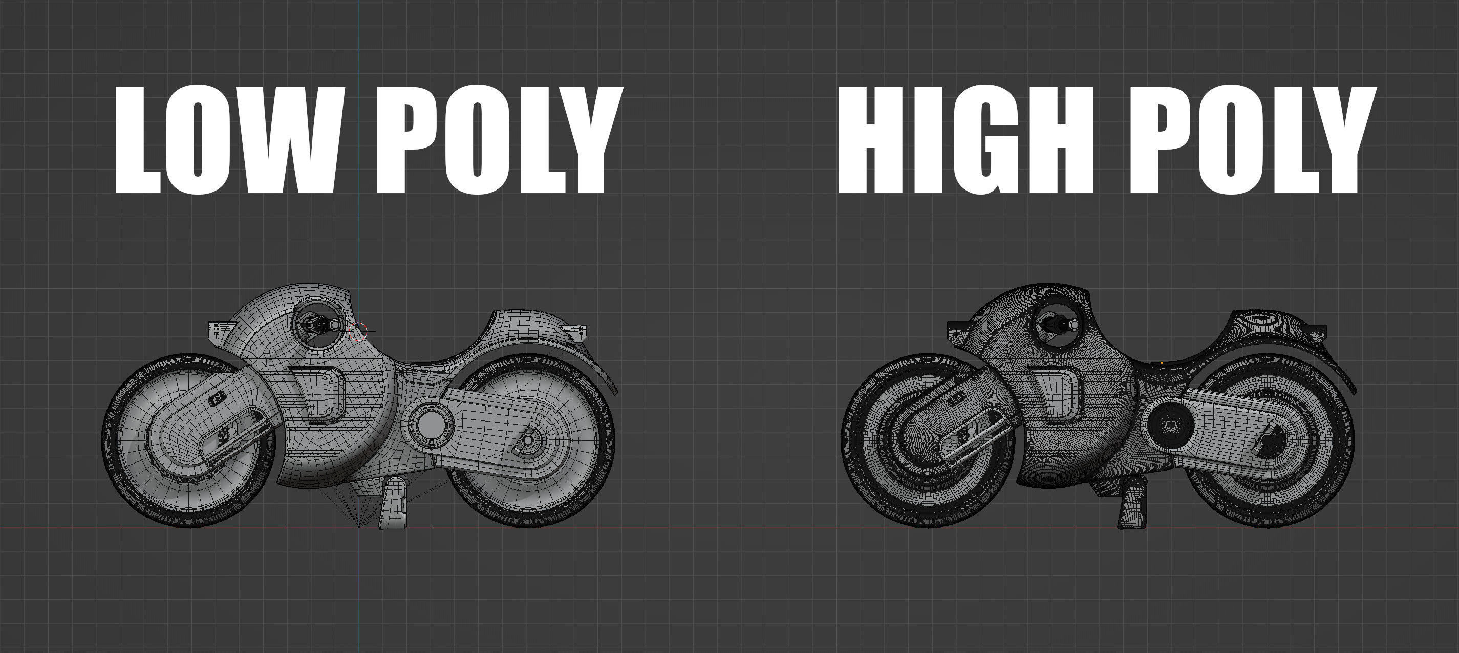 Concept Bike Motorcycle 3D model_7