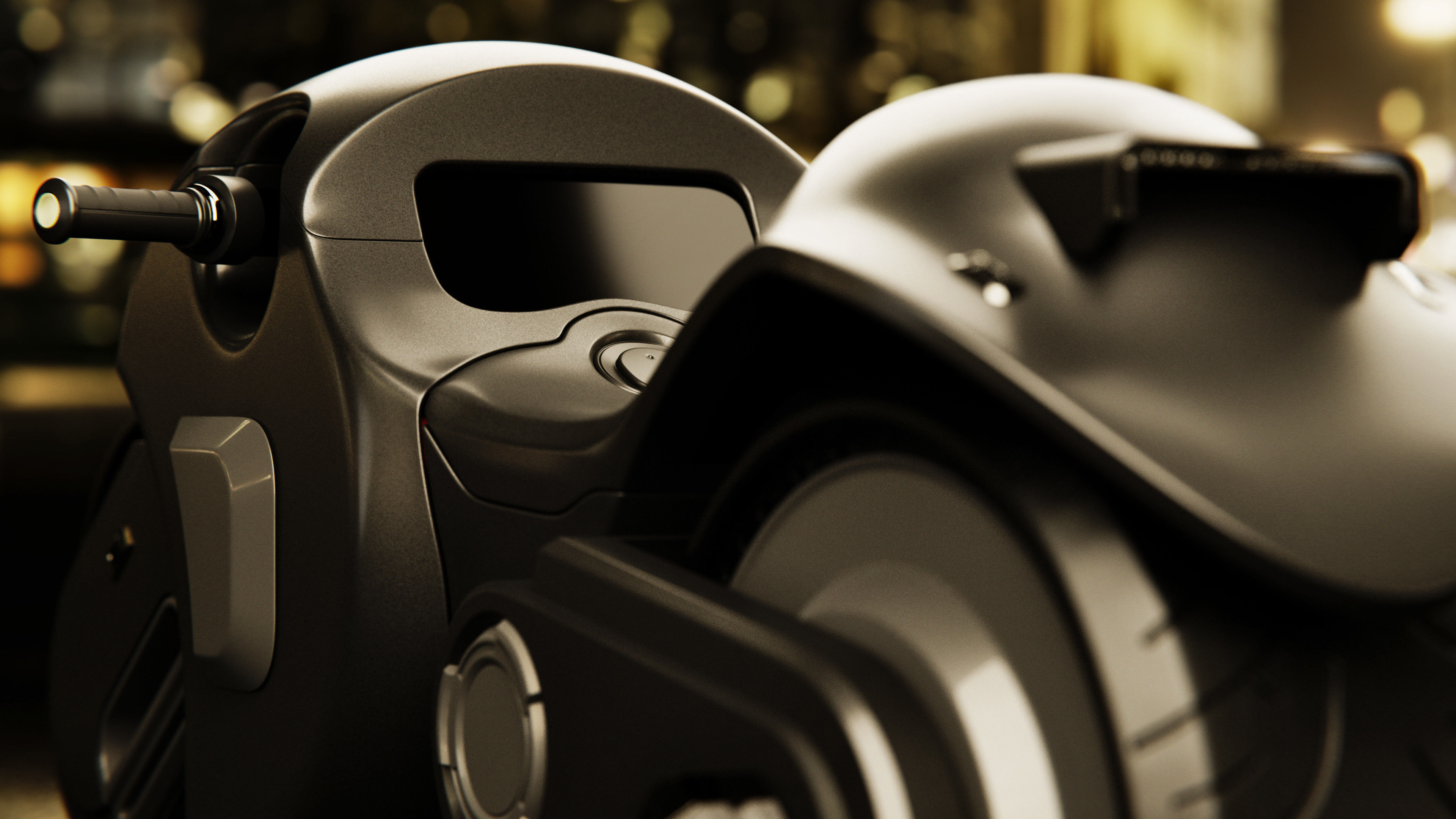 Concept Bike Motorcycle 3D model_4