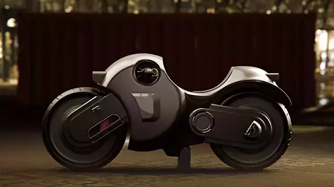 Concept Bike Motorcycle 3D model