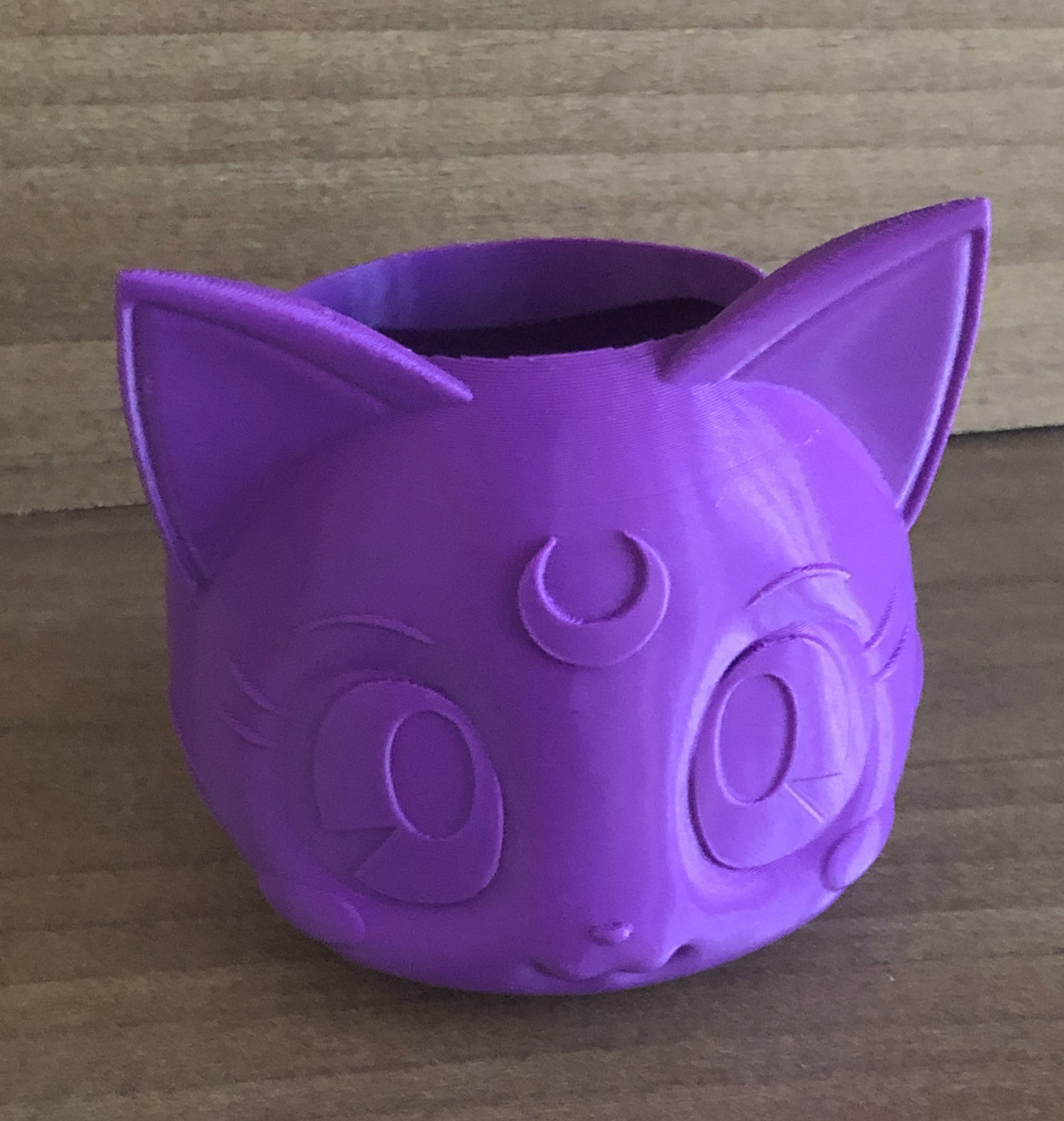 SAILOR MOON CATS LUNA ARTEMIS DIANA PLANTERS PACK PRINT IN PLACE 3D print model_4