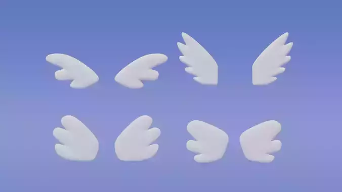 Cartoon Cute Wings Collection