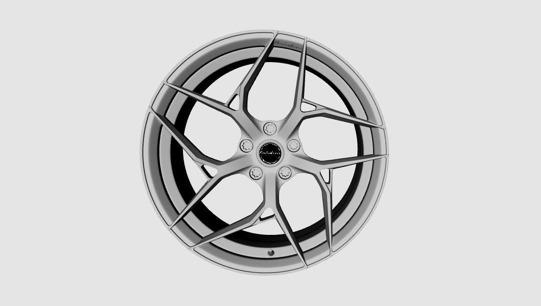 Wheels Brixton PF5 3D model_1