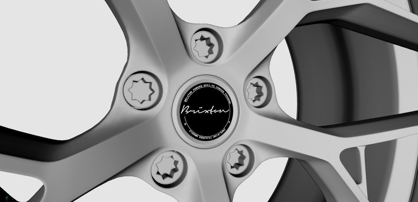 Wheels Brixton PF5 3D model_3
