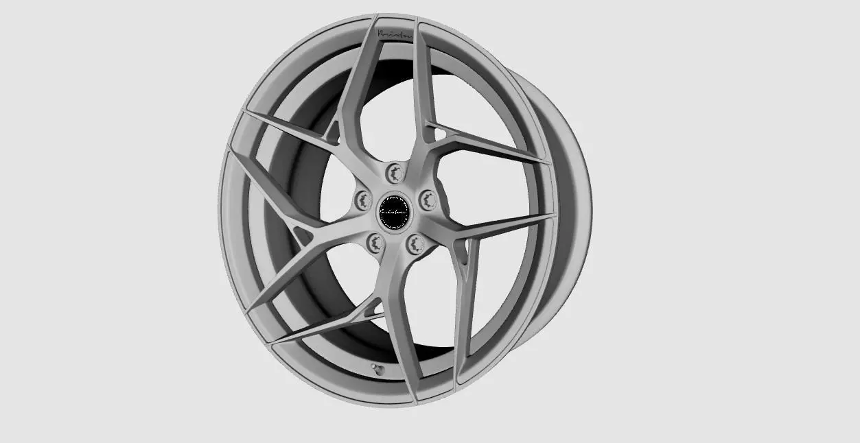 Wheels Brixton PF5 3D model_0