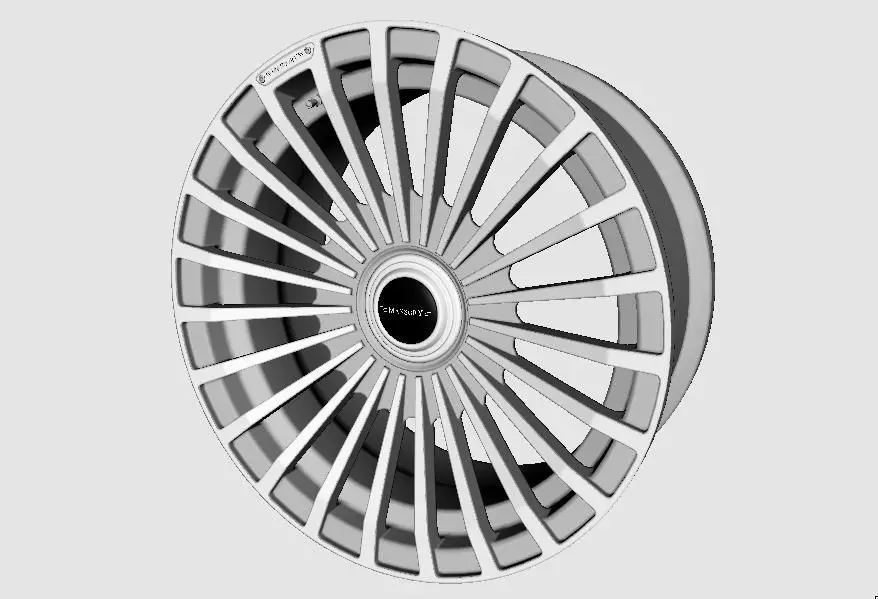 Wheels Mansory FS  23 3D model_0