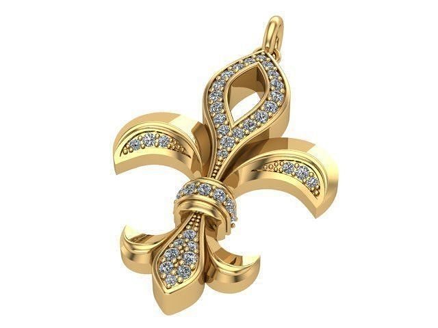 Fancy Pendant 3D print model