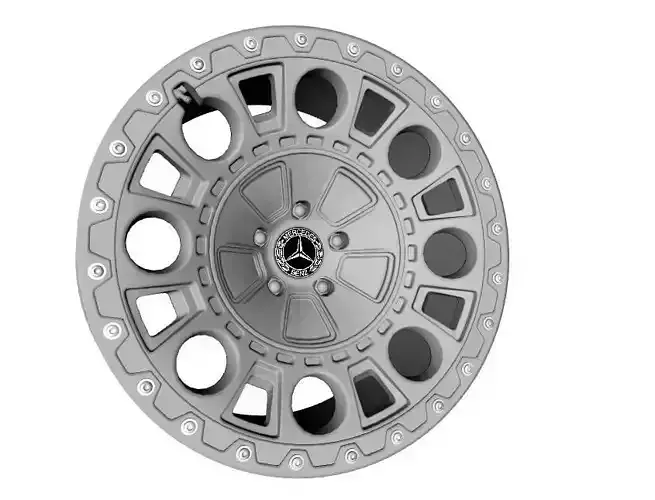 wheel   5 lug machined brushed