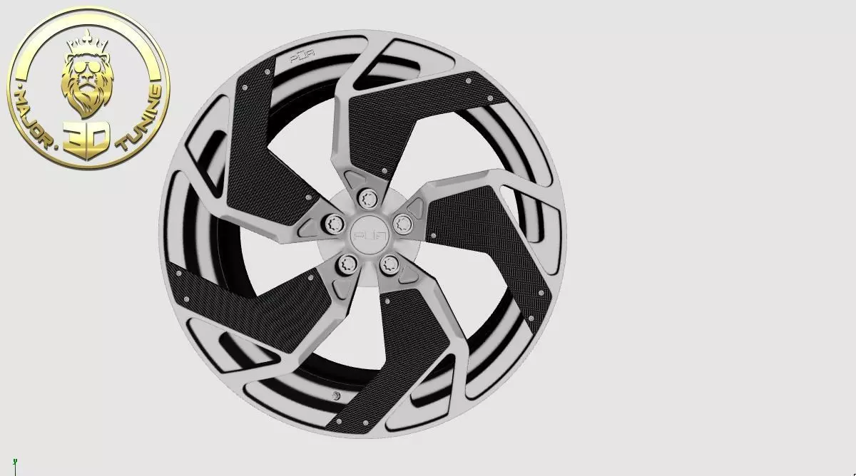 wheel PUR RS05 Free 3D model