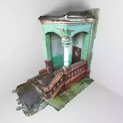 Entrance to the house