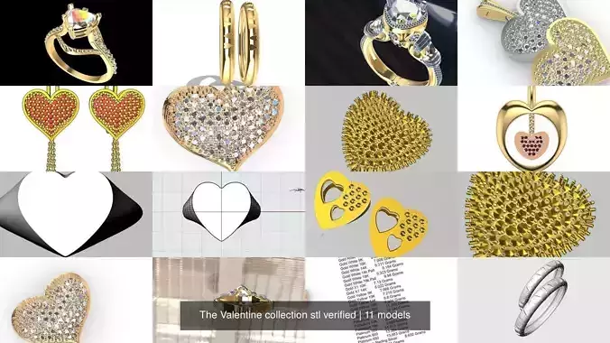 The Valentine collection stl verified 