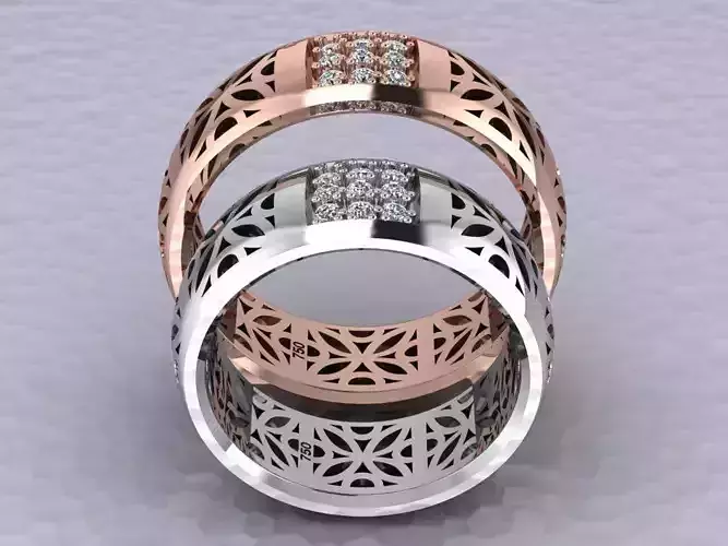 ring set 37 collection1 3D print model