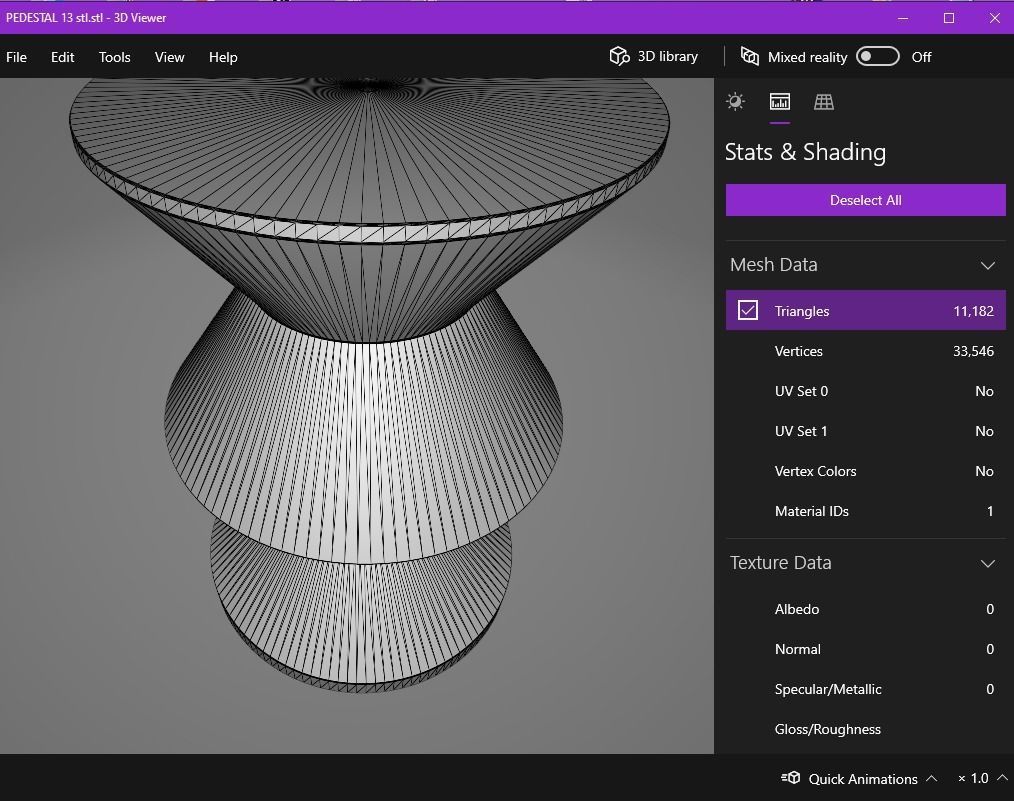 pedestal 13  3D print model_15