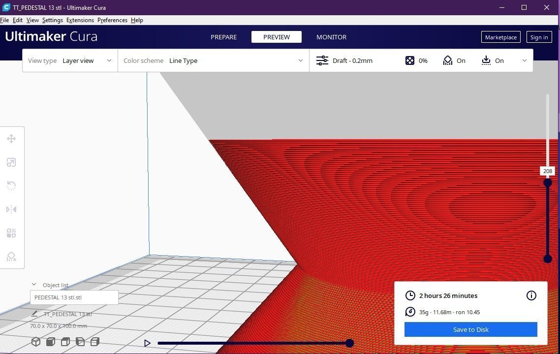 pedestal 13  3D print model_11