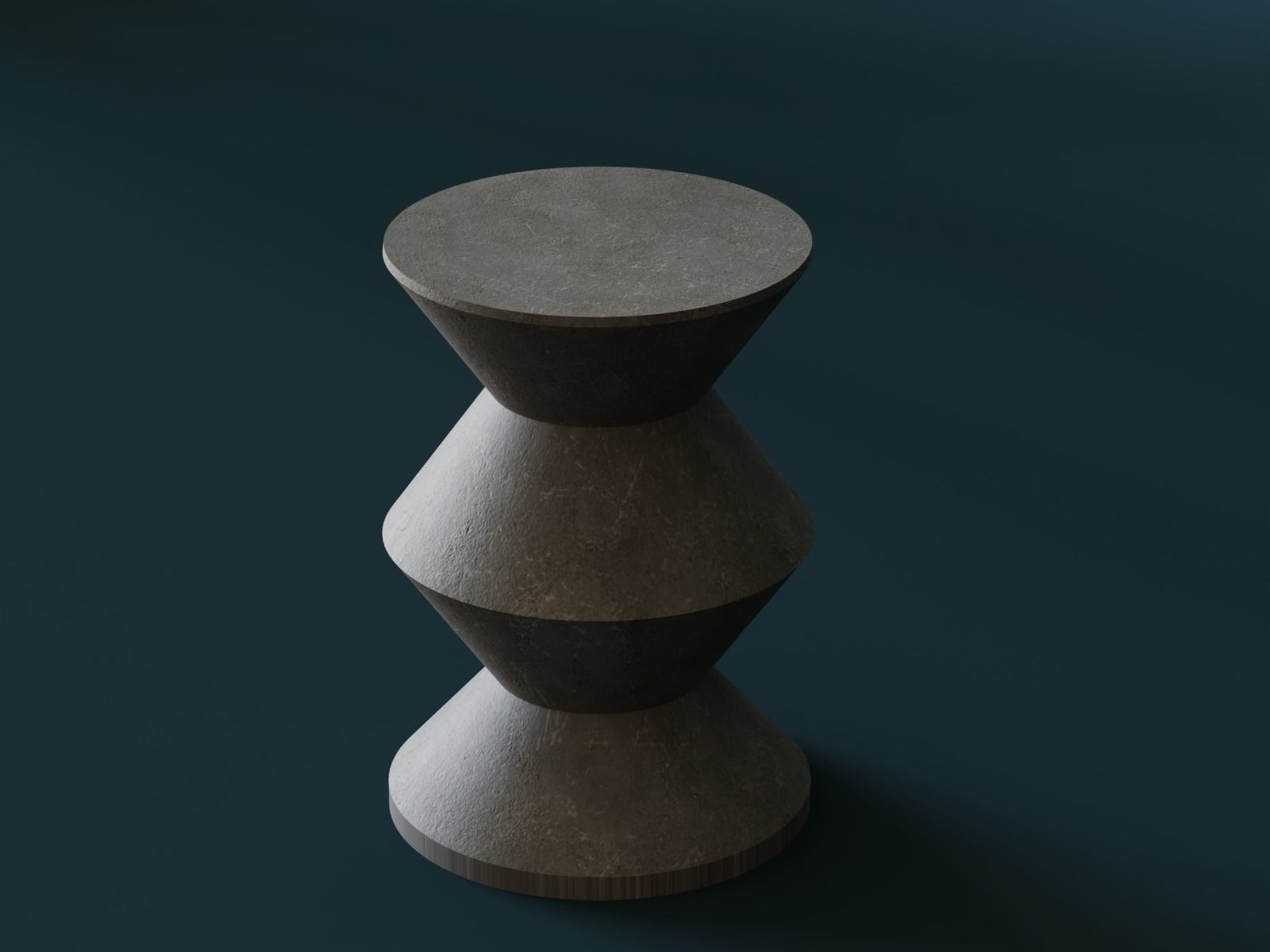 pedestal 13  3D print model_3