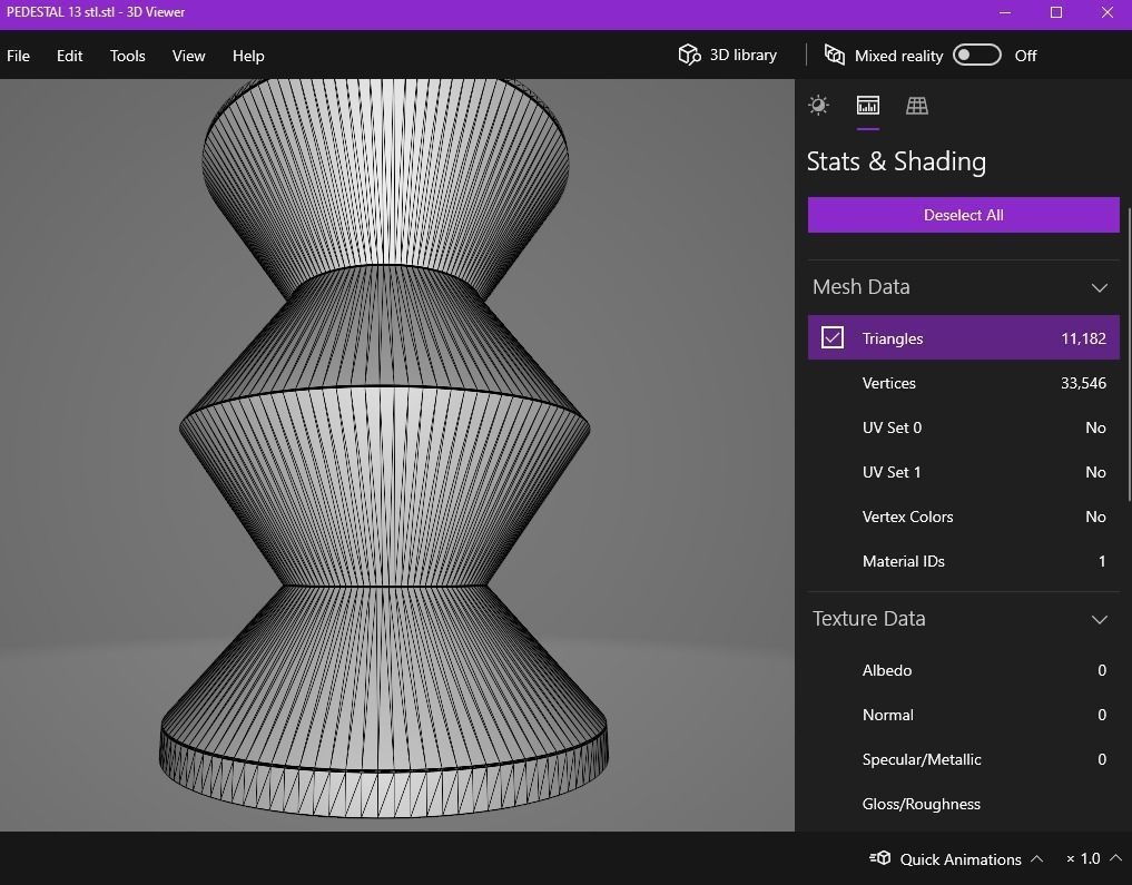 pedestal 13  3D print model_16