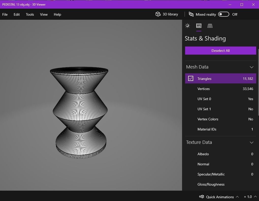 pedestal 13  3D print model_19