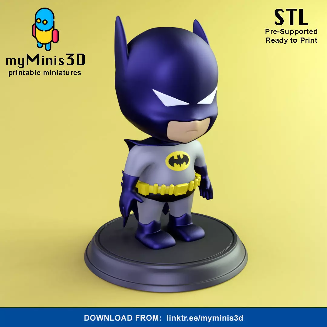 Batman from Animated Series FanToy 3D print model_0