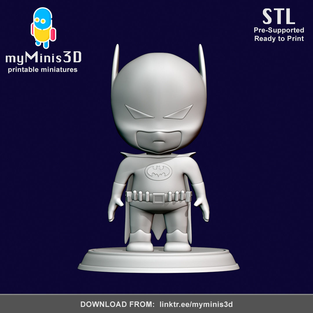 Batman from Animated Series FanToy 3D print model_2