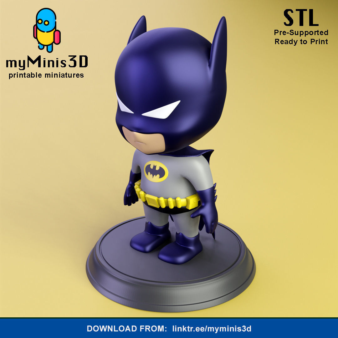 Batman from Animated Series FanToy 3D print model_1