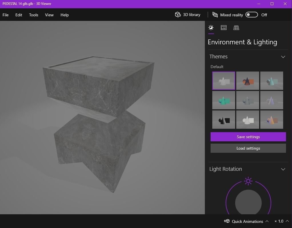 pedestal 14 3D print model_9