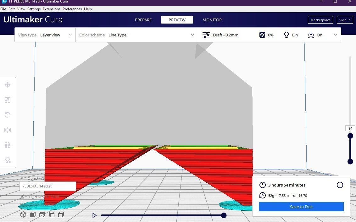 pedestal 14 3D print model_17