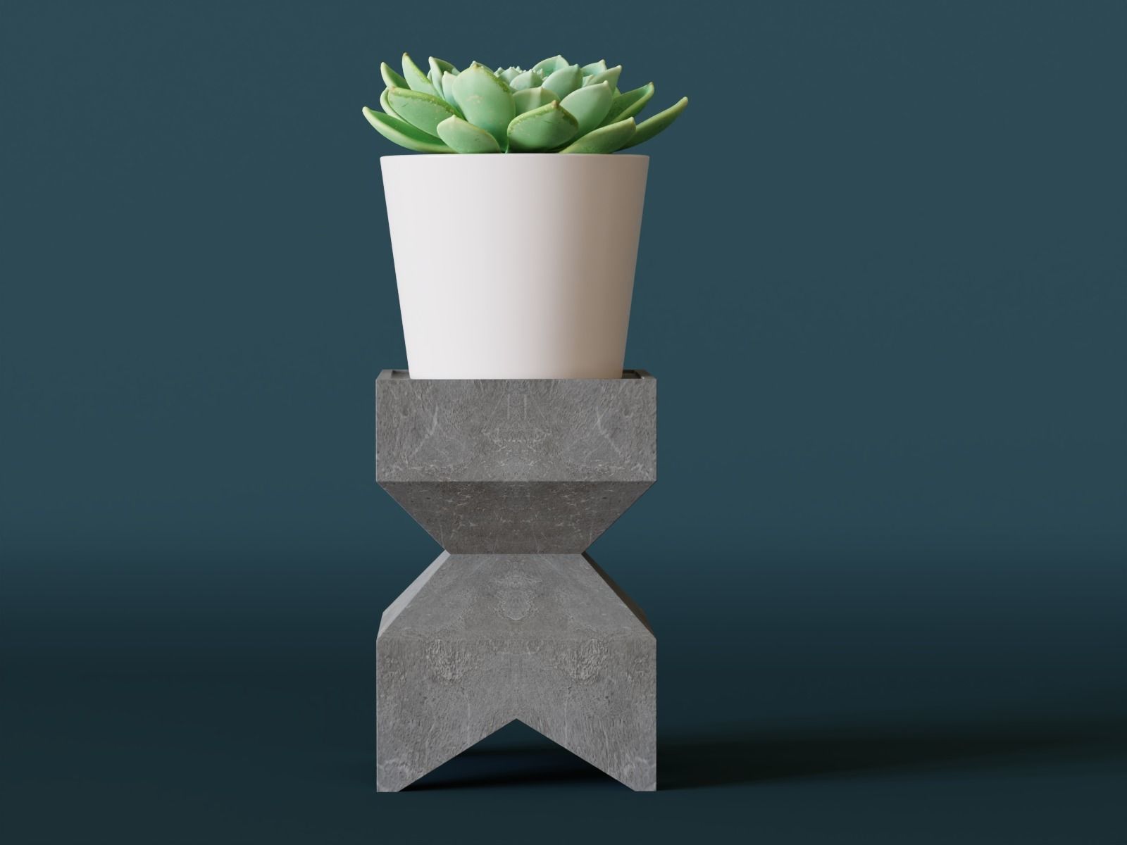 pedestal 14 3D print model_8