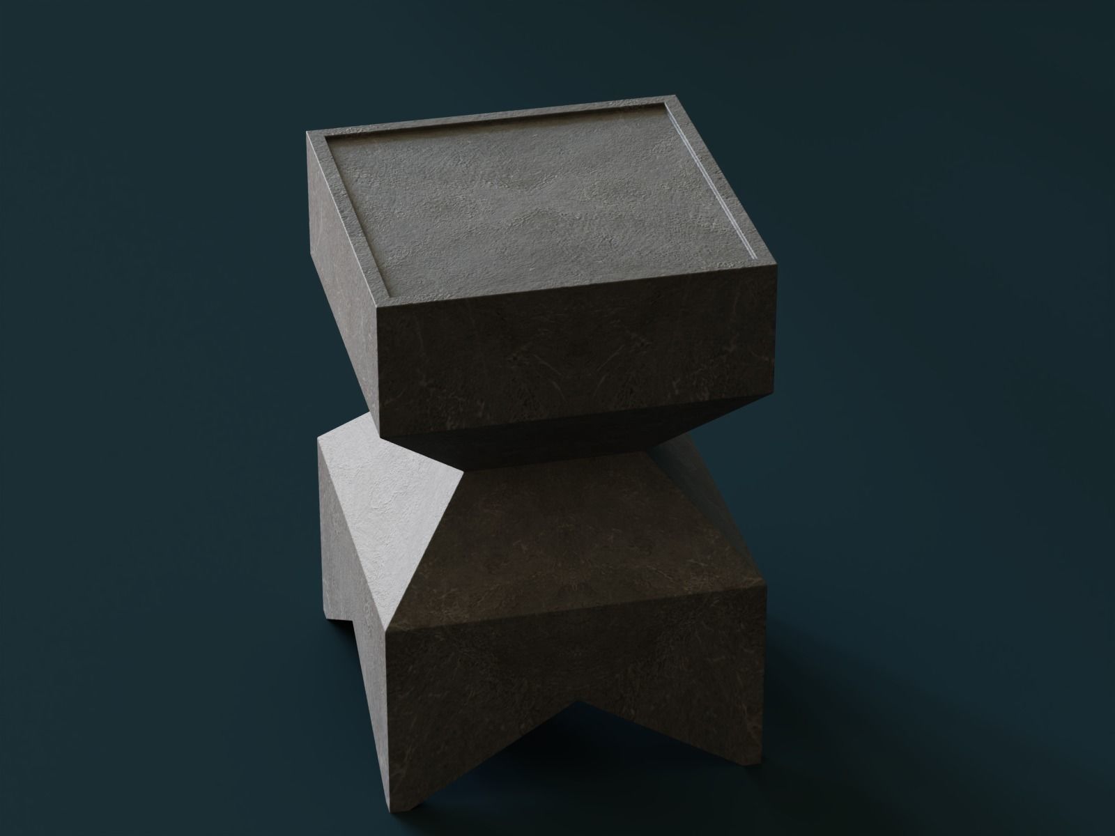 pedestal 14 3D print model_3