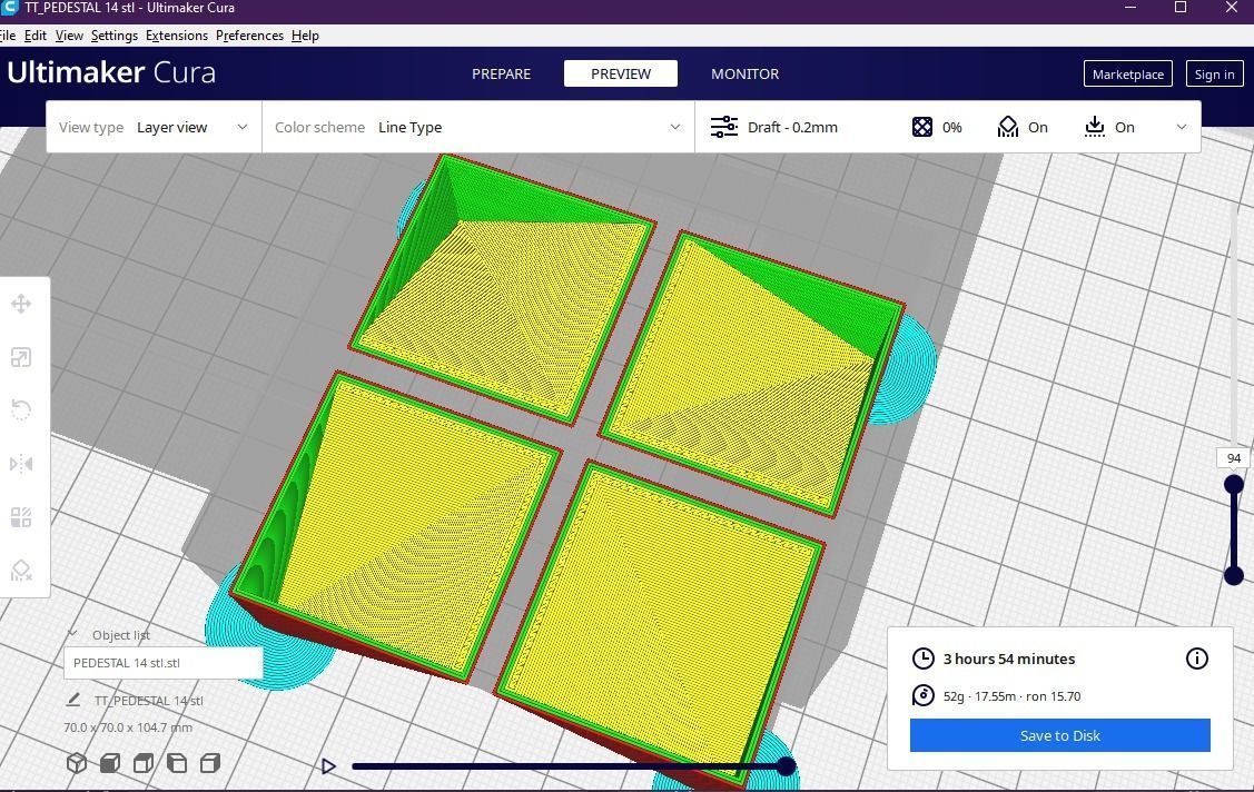 pedestal 14 3D print model_16