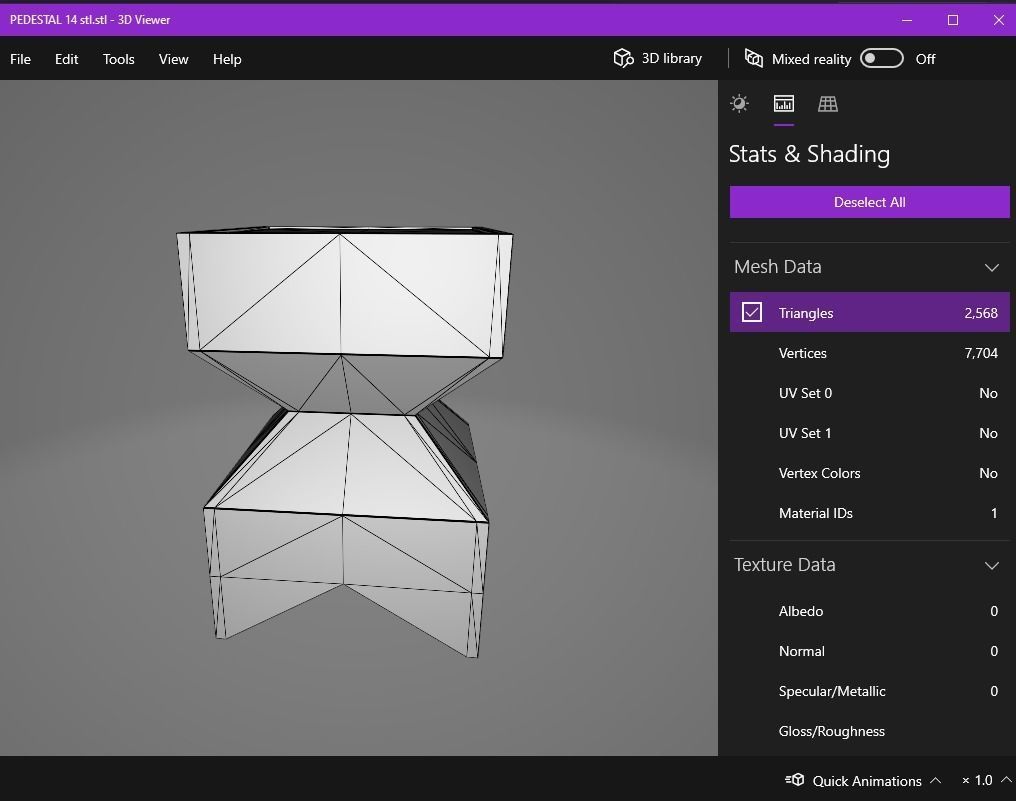 pedestal 14 3D print model_13