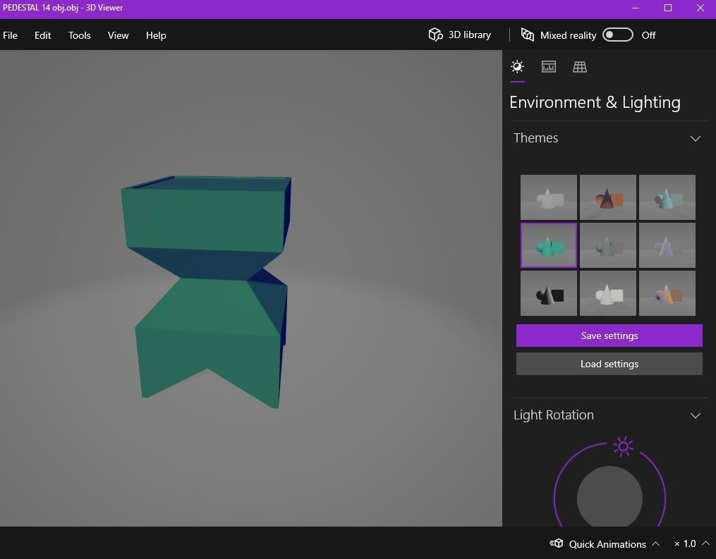 pedestal 14 3D print model_11