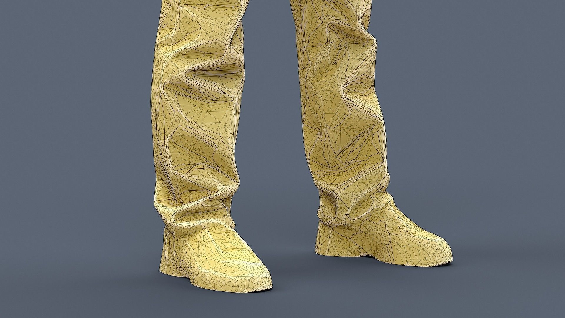 Girl in Plaid Shirt 3D model_15