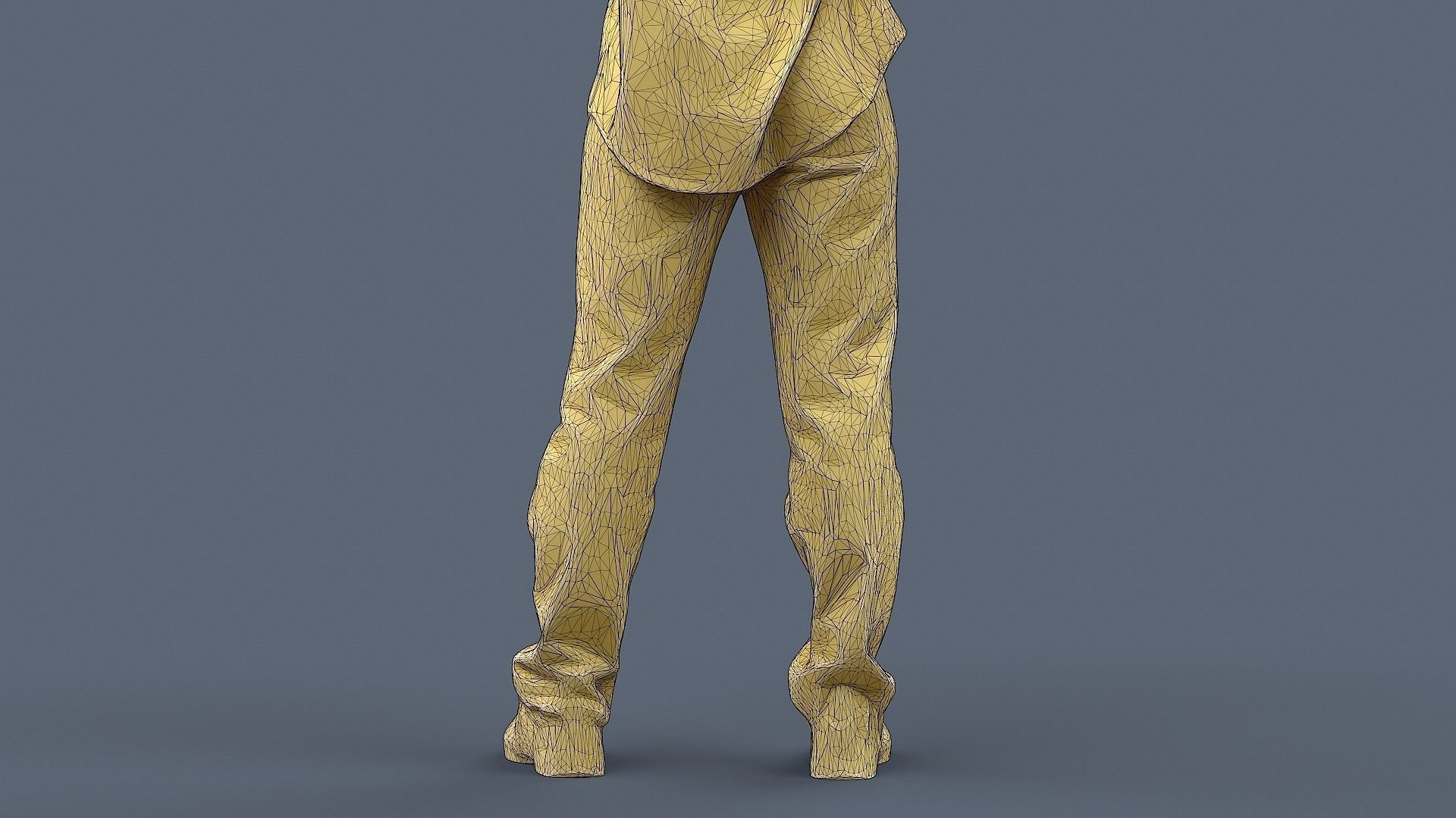 Girl in Plaid Shirt 3D model_17