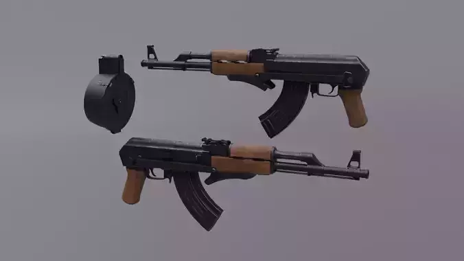 AK 47 Assault Rifle 