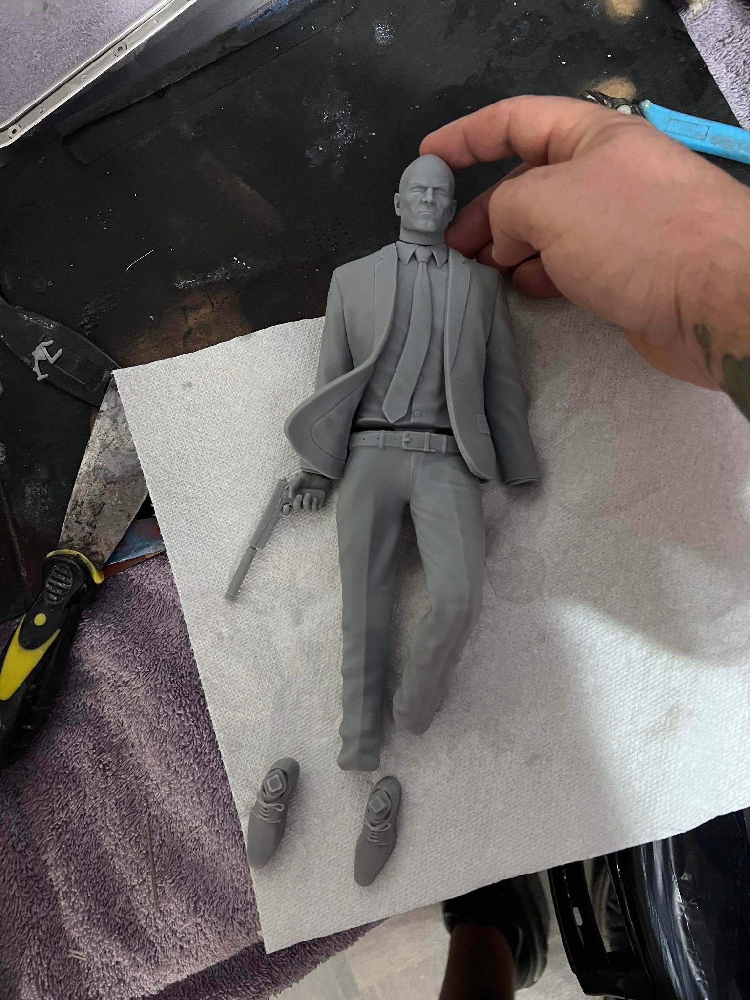 Hitman Agent 47 3D print model_6