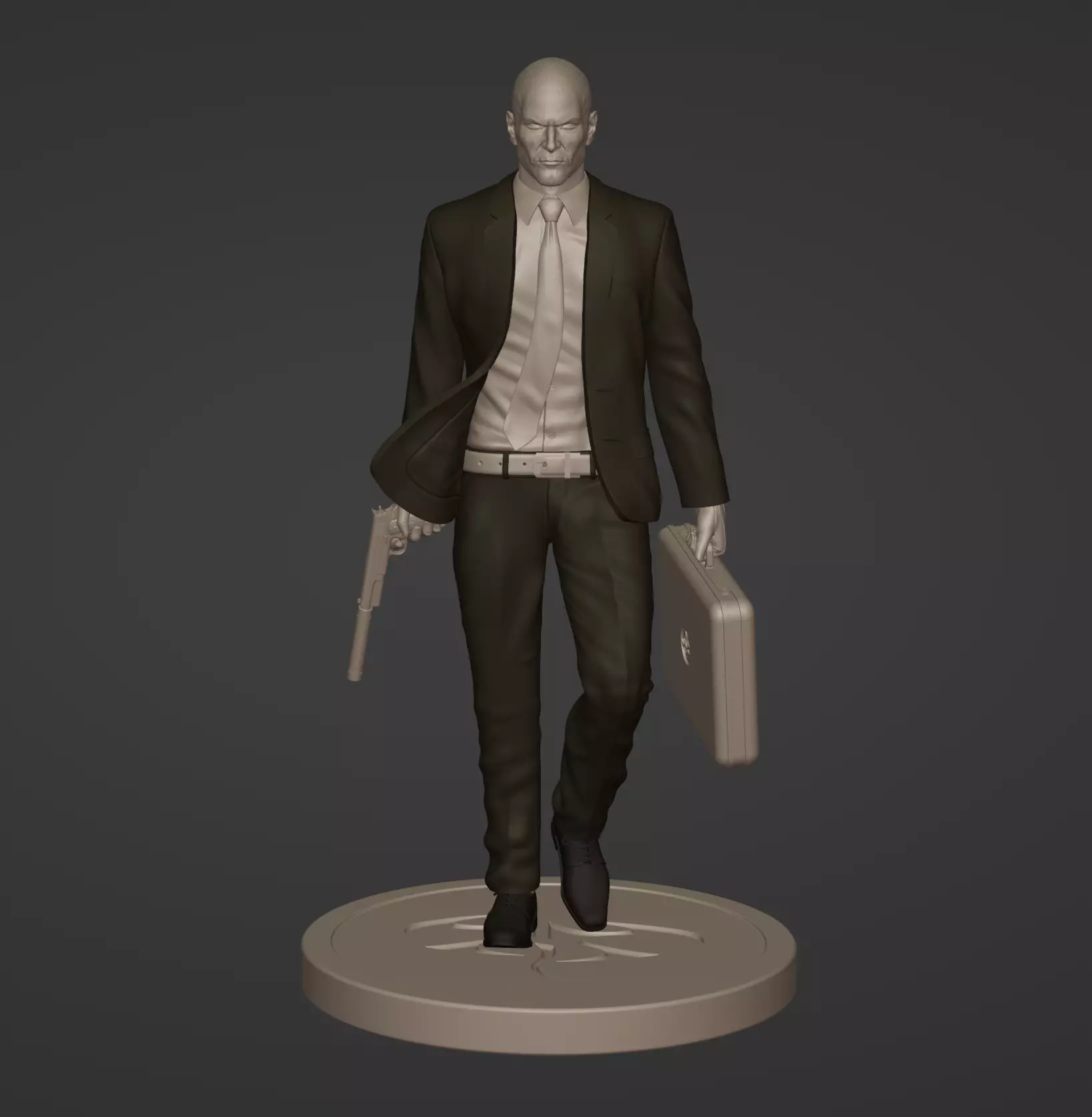 Hitman Agent 47 3D print model_0