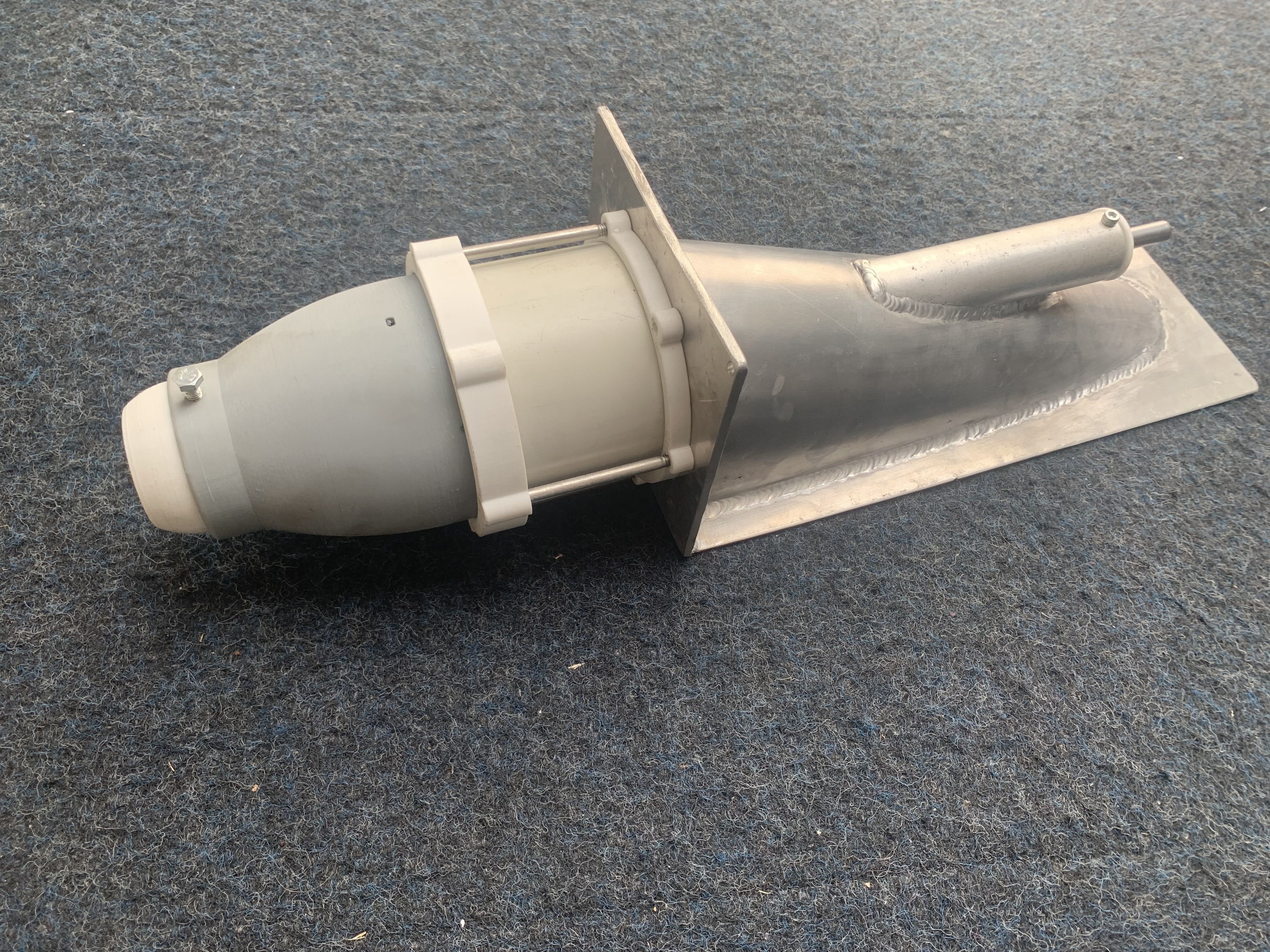 100mm jet unit no intake for free Free 3D model_3